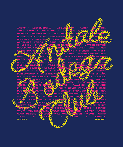 Ándale Bodega Club Tee - Navy