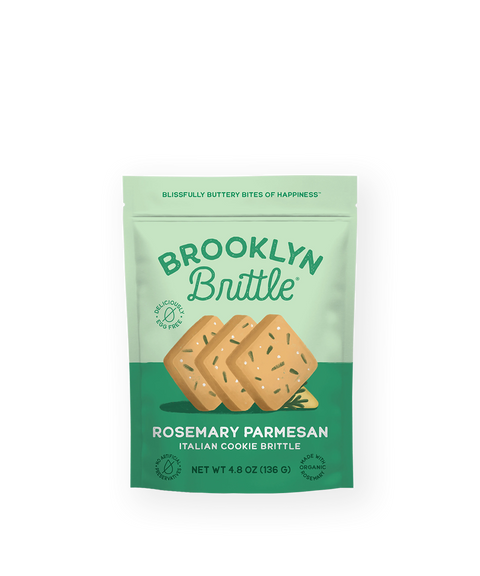 Italian Cookie Brittle - Rosemary Parmesan
