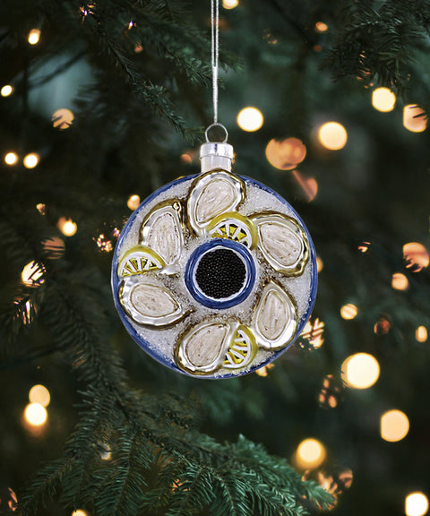 Oyster & Caviar Ornament