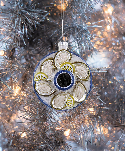 Oyster & Caviar Ornament