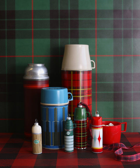 Vintage Thermos Ornament