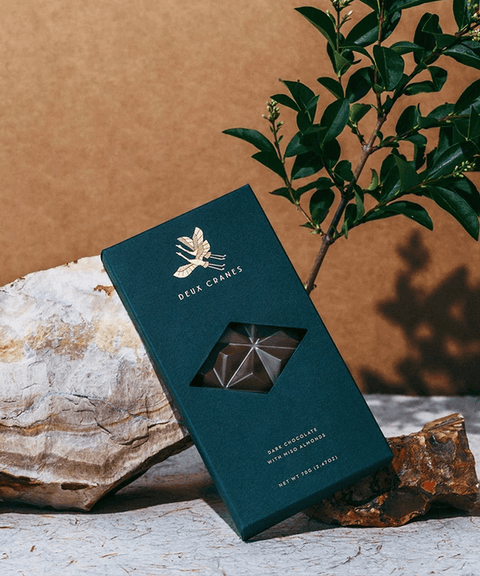 Dark Chocolate & Miso Almonds