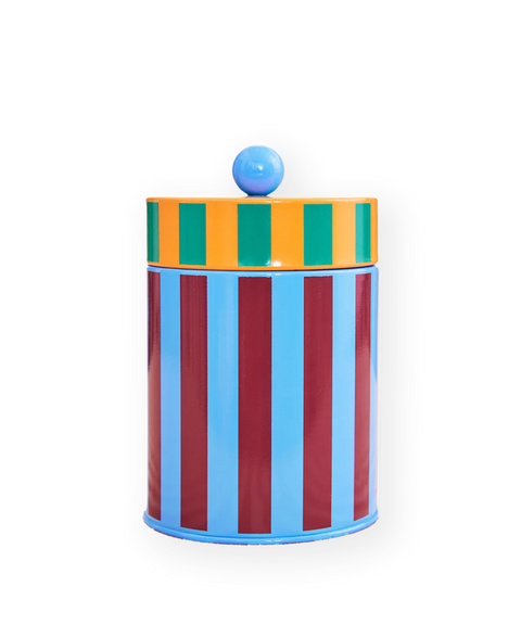 Medium Striped Canister