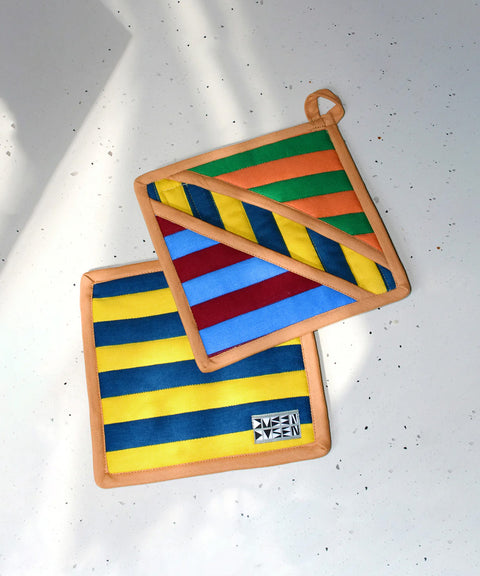 Pot Holder in Stripe