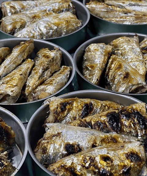 Chargrilled Sardine Tails