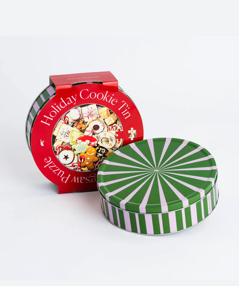 Holiday Cookie Tin Puzzle