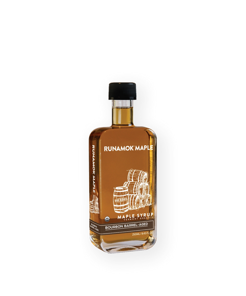 Bourbon Barrel-Aged Maple Syrup