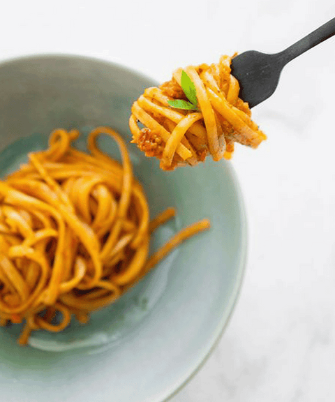 Linguine Sorrento with Tomato & Basil