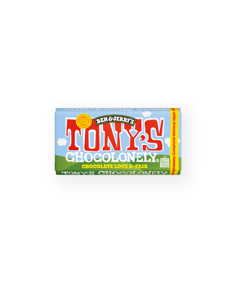 Tony's x Ben & Jerry's White Chocolate Strawberry Cheesecake
