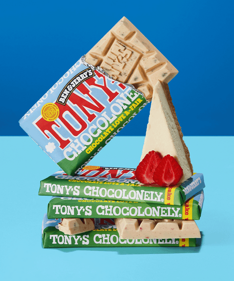 Tony's x Ben & Jerry's White Chocolate Strawberry Cheesecake