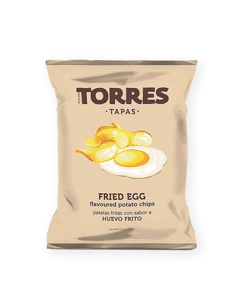 Fried Egg Potato Chips