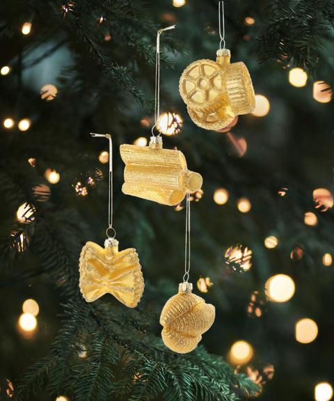 Pasta Ornaments