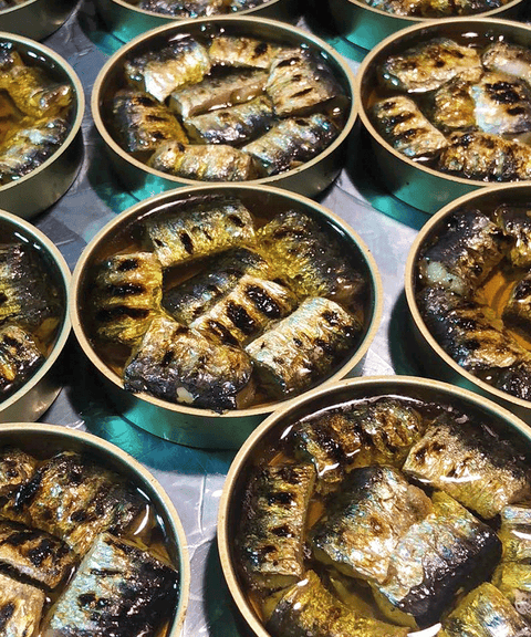 Chargrilled Sardine Loins