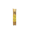 Hellenic Farms Fig Salami with tikka masala, wrapped in kraft paper with a yellow label.