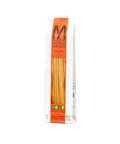 A bag of Mancini Pastifico Agricolo linguine pasta with a clear window revealing pasta inside.