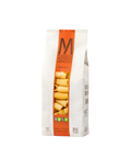 A bag of Mancini Pastifico Agricolo rigatoni pasta with a clear window revealing pasta inside.