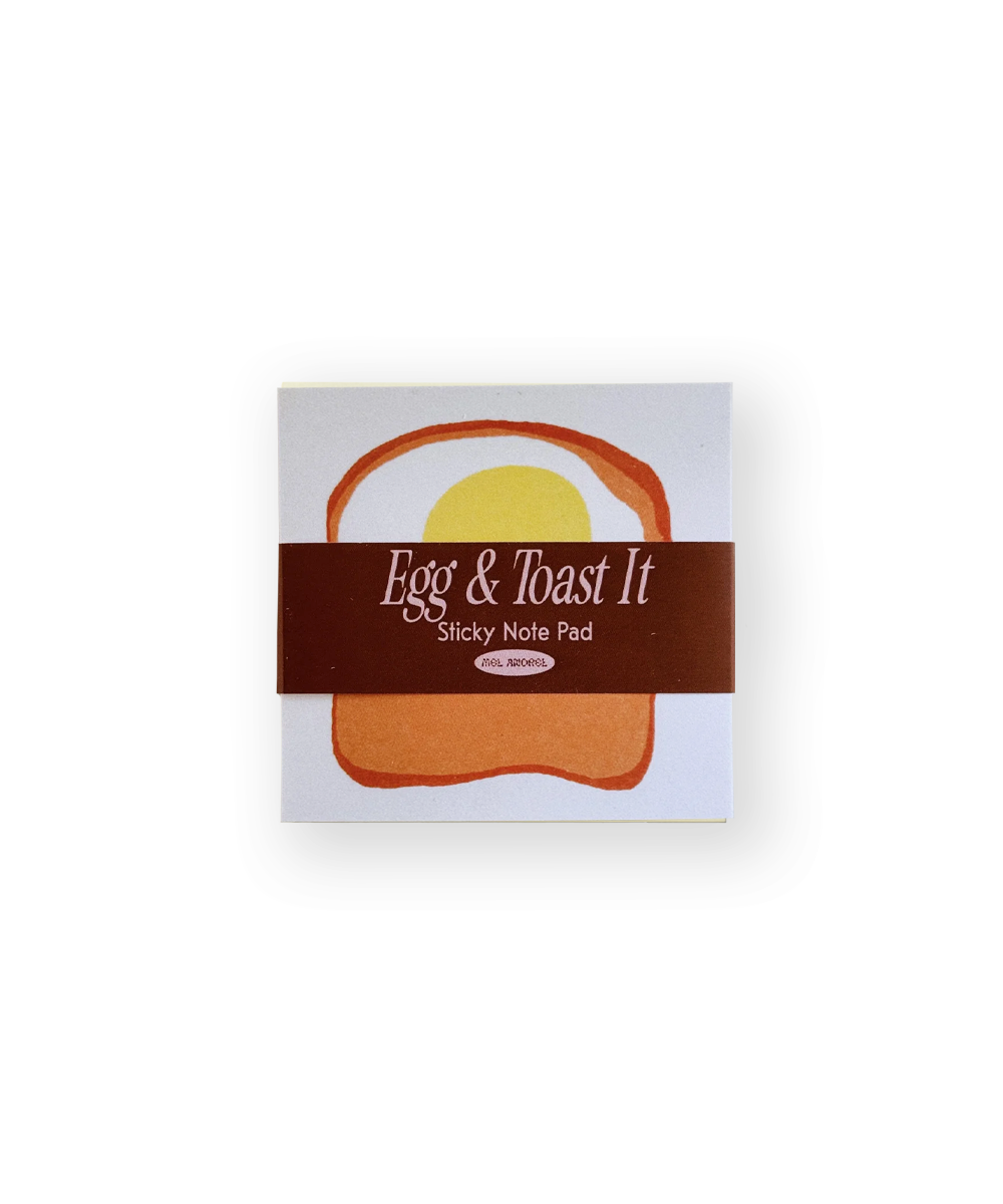 Egg & Toast Sticky Notes – Ándale Market