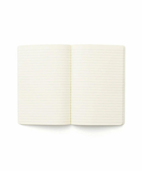 Soft Cover A5 Ruled Notebook - Red