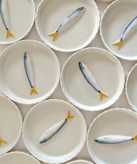 Porcelain Sardine Dish