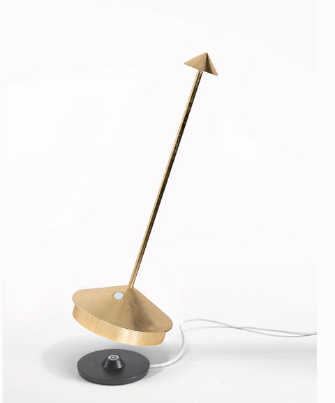 Pina Pro Lamp: Gold Leaf